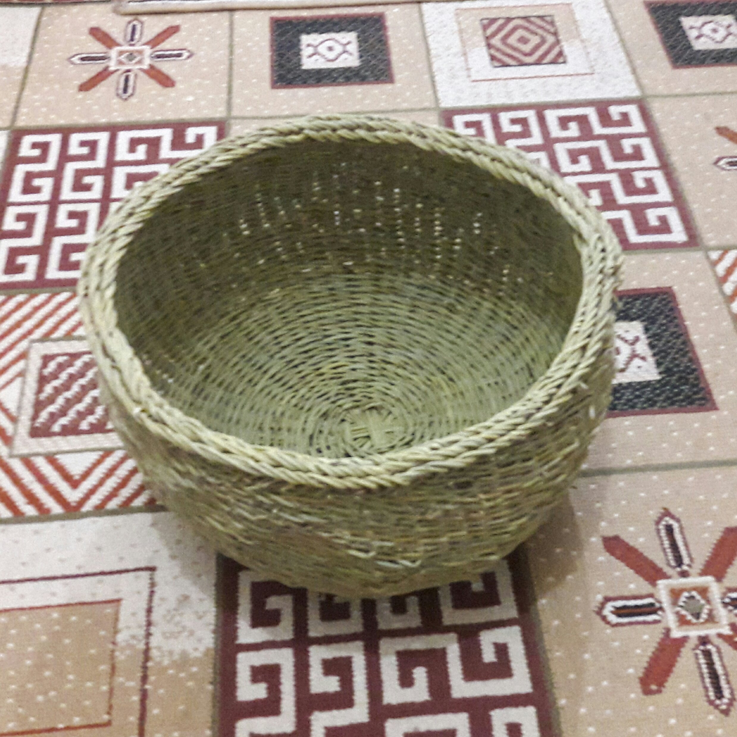 سبد حصیری سایز 6