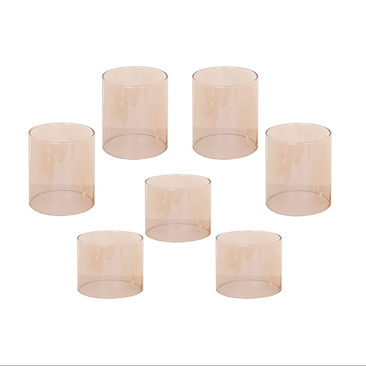 مجموعه ظروف هفت سین هفت پارچه مدل پریماه کد D400