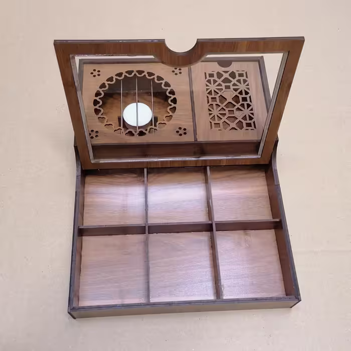 جعبه چای کیسه ای مدل زنبوری 008