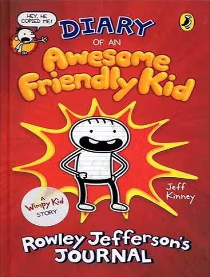 Diary of an Awesome Friendly Kid 1 کتاب خاطرات یک بچه باحال مهربون