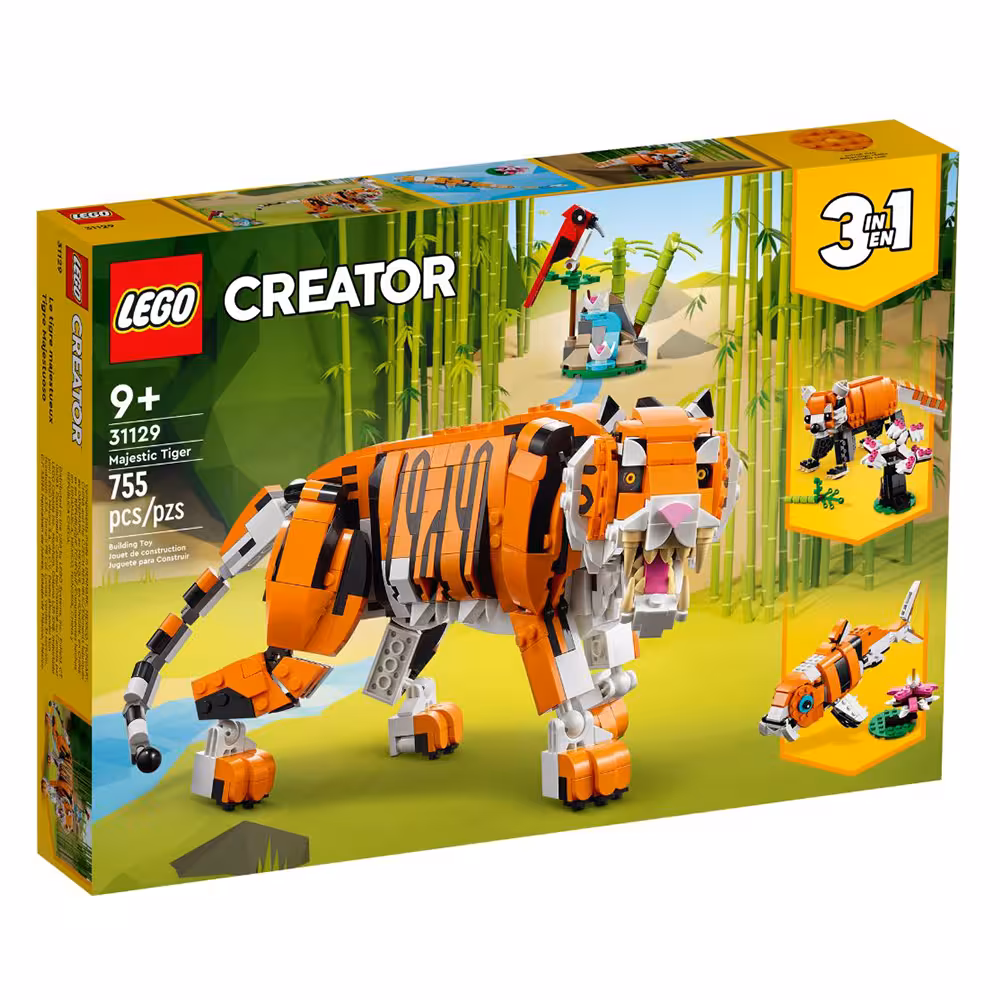 لگو مدل 3in1 Majestic Tiger کد 31129