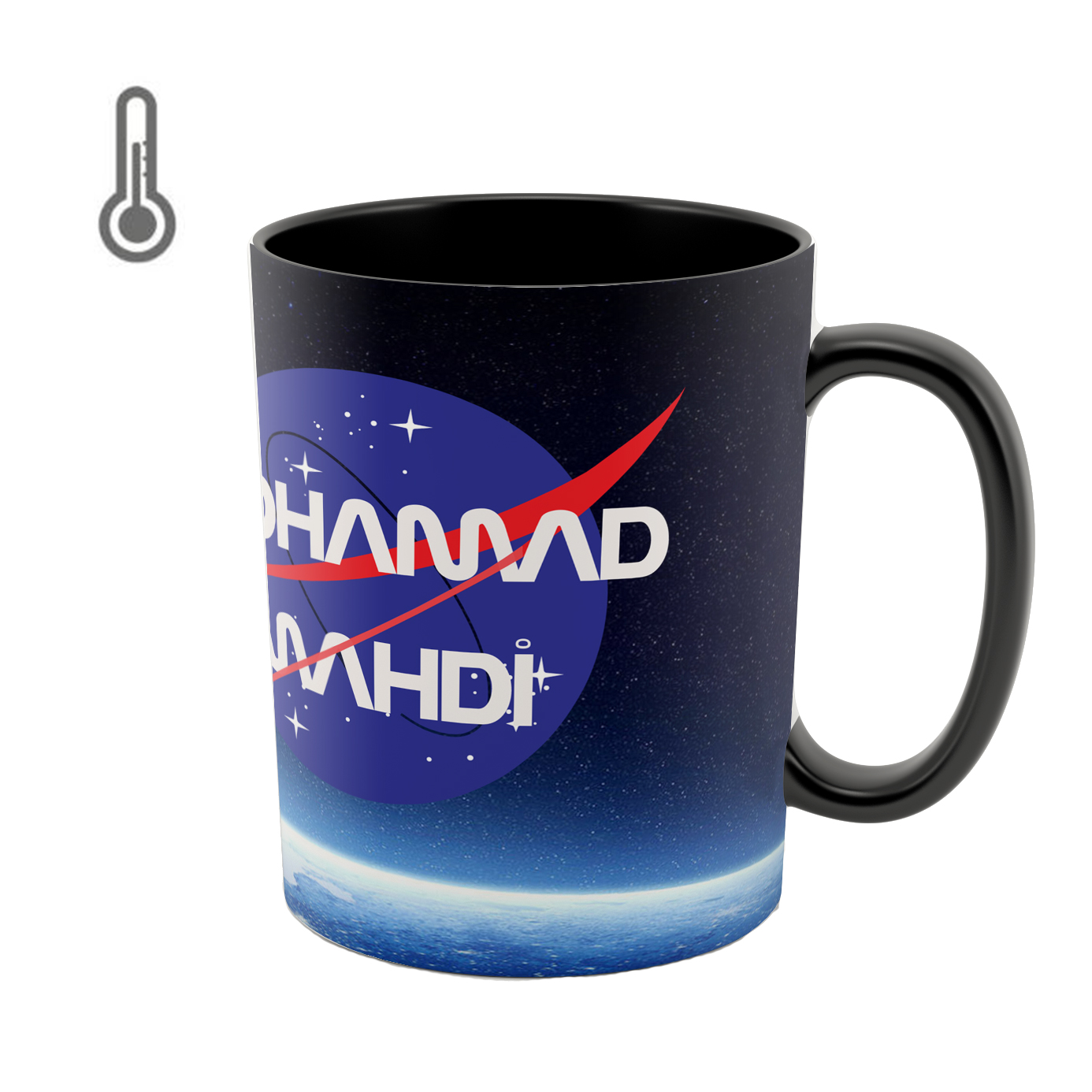 ماگ حرارتی طرح ناسا مدل محمدمهدی