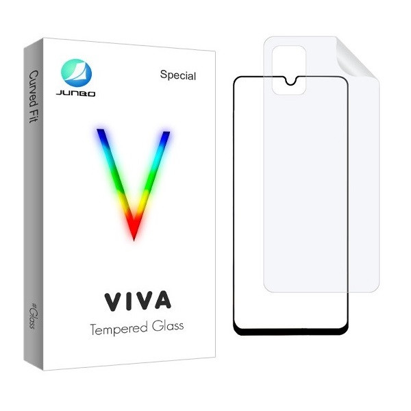 محافظ صفحه نمایش جانبو مدل 2FN مناسب برای گوشی موبایل سامسونگ Galaxy A51 5G به همراه محافظ پشت گوشی | کالا برتری