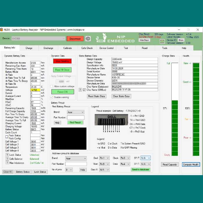 خرید لایسنس نرم افزار NLBA Laptop Battery Analyzer