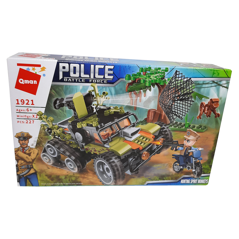 ساختنی کیومن مدل پلیس جنگل کد 1921