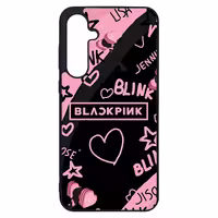 کاور طرح بلک پینک BLACK PINK کد G-211 مناسب برای گوشی موبایل سامسونگ Galaxy A55 | دیجی قاب دونی