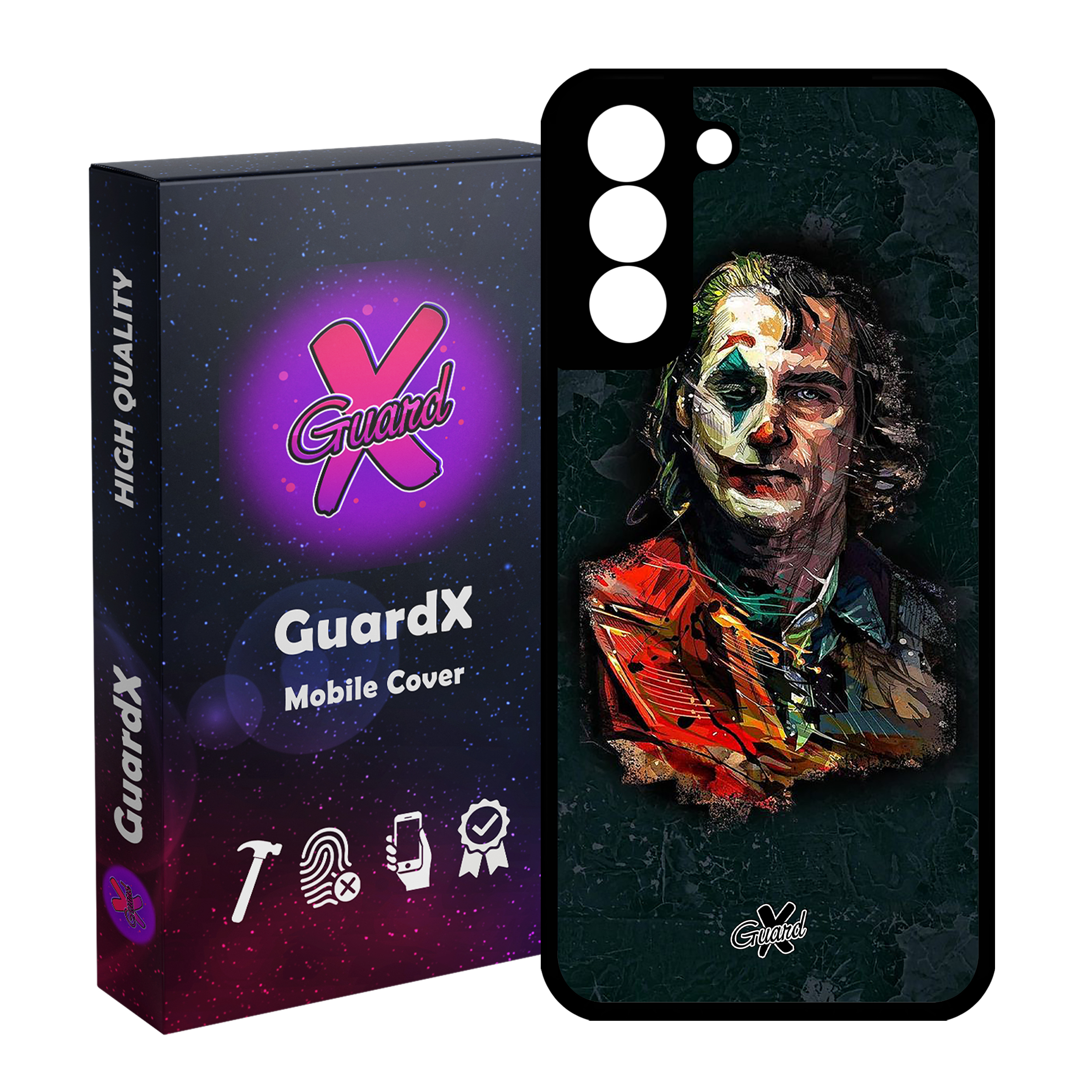 کاور گارد ایکس طرح Joker مدل Glass10155 مناسب برای گوشی موبایل سامسونگ Galaxy S21 FE