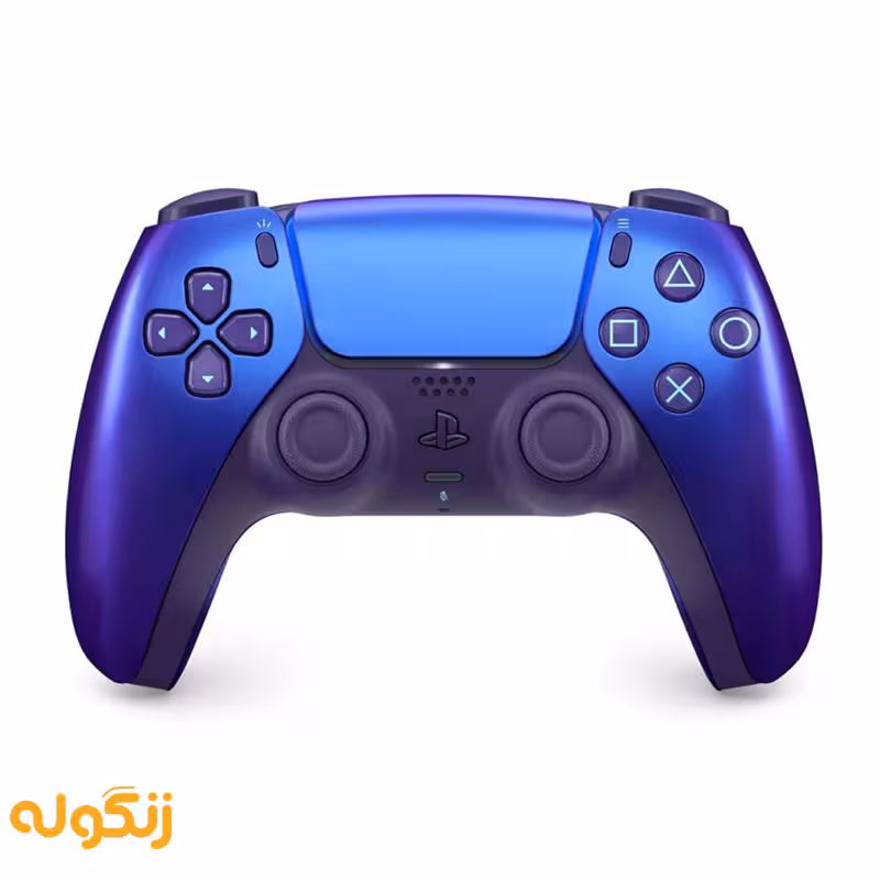 دسته بازی پلی استیشن 5 سونی مدل DualSense رنگ آبی کروم - زنگوله