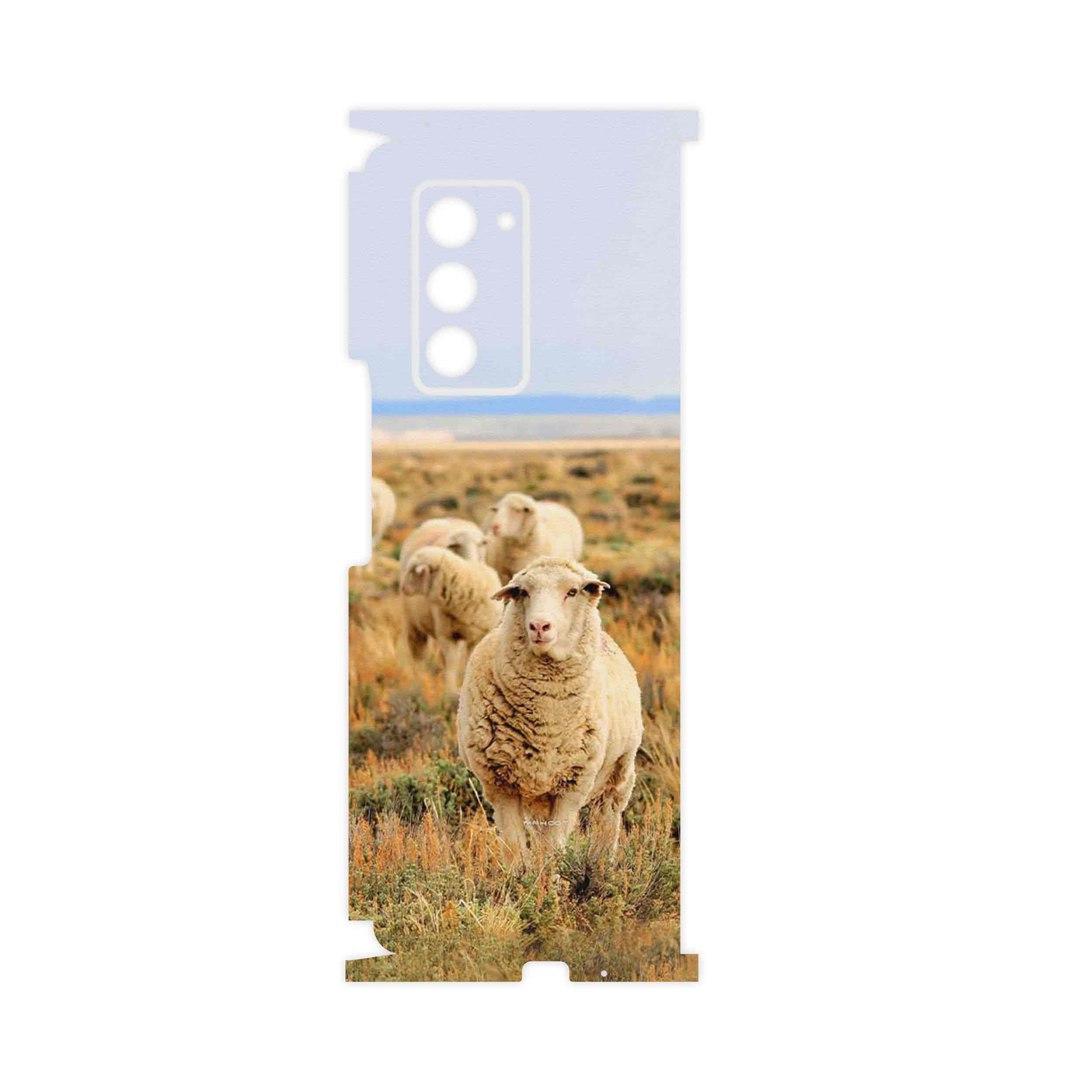 برچسب پوششی ماهوت مدل Sheep-FullSkin مناسب برای گوشی موبایل سامسونگ Galaxy Z FOLD 2