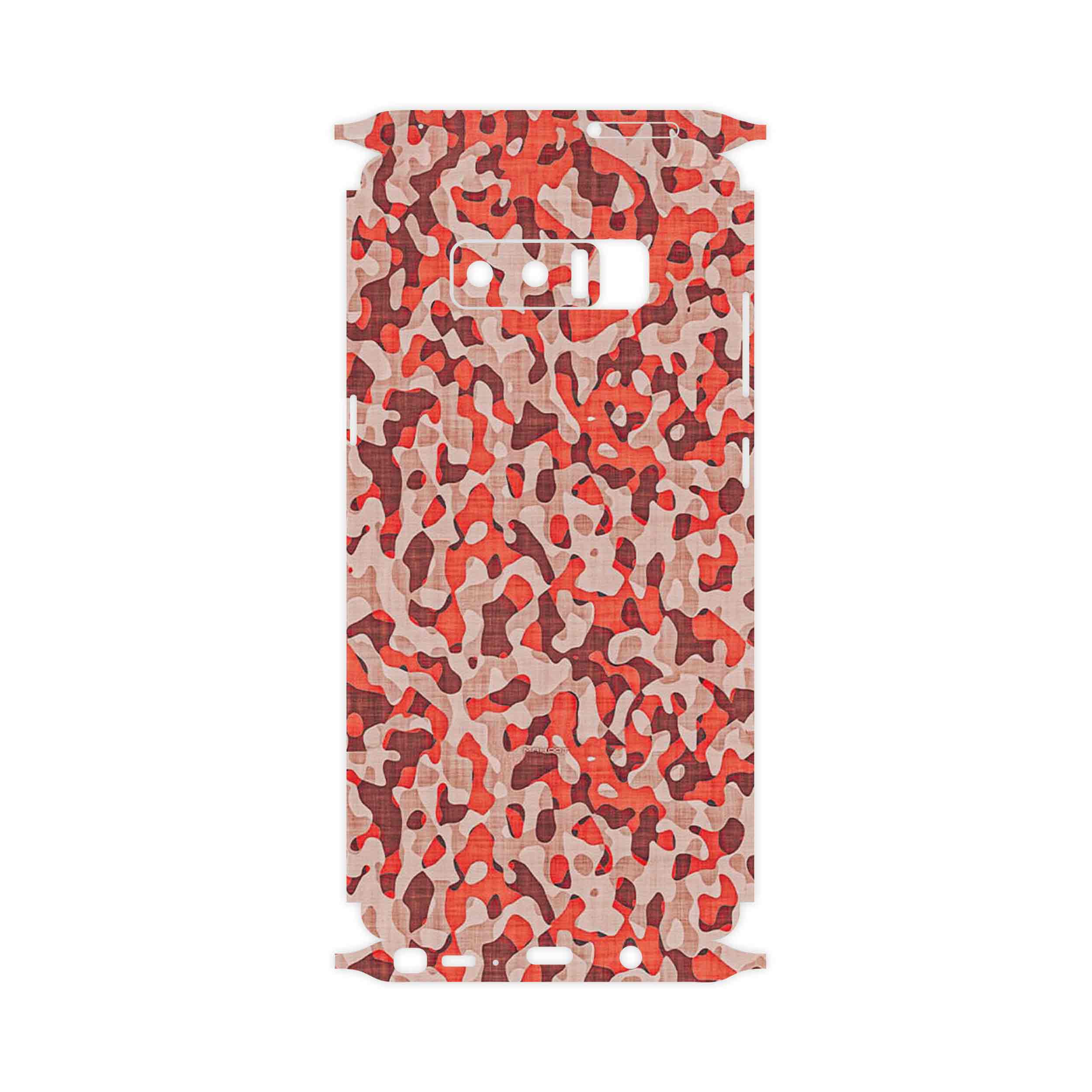 برچسب پوششی ماهوت مدل Red Infantry Army-FullSkin مناسب برای گوشی موبایل سامسونگ Galaxy Note 8