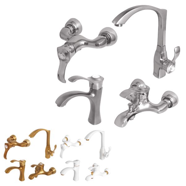 ست شیرآلات شیبه مدل تابان