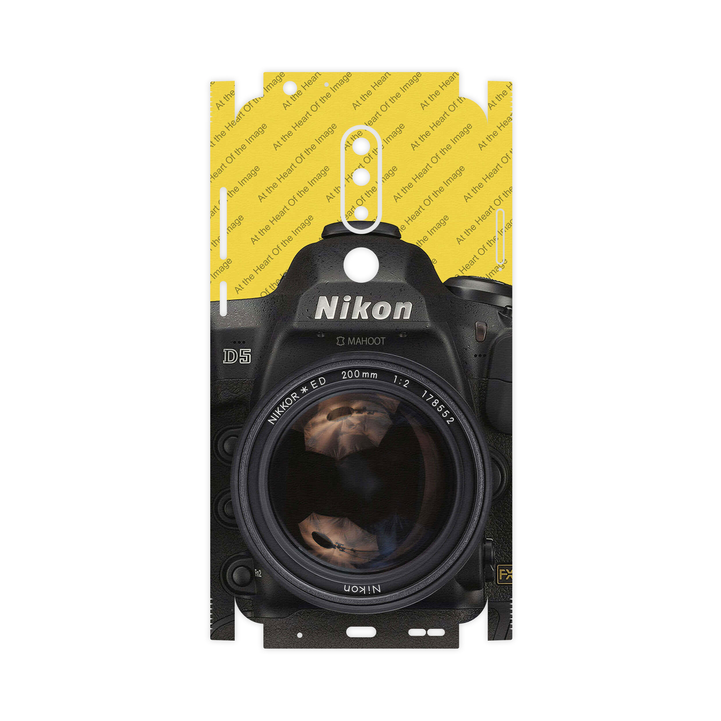 برچسب پوششی ماهوت مدل Nkn-FullSkin مناسب برای گوشی موبایل نوکیا 5.1 Plus