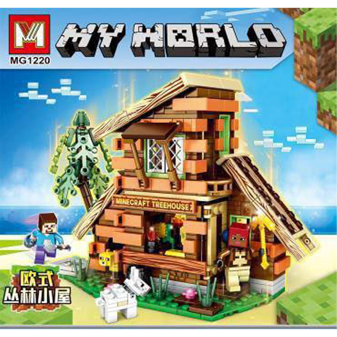 ساختنی ماینکرافت کلبه جنگلی  آیتم 1220