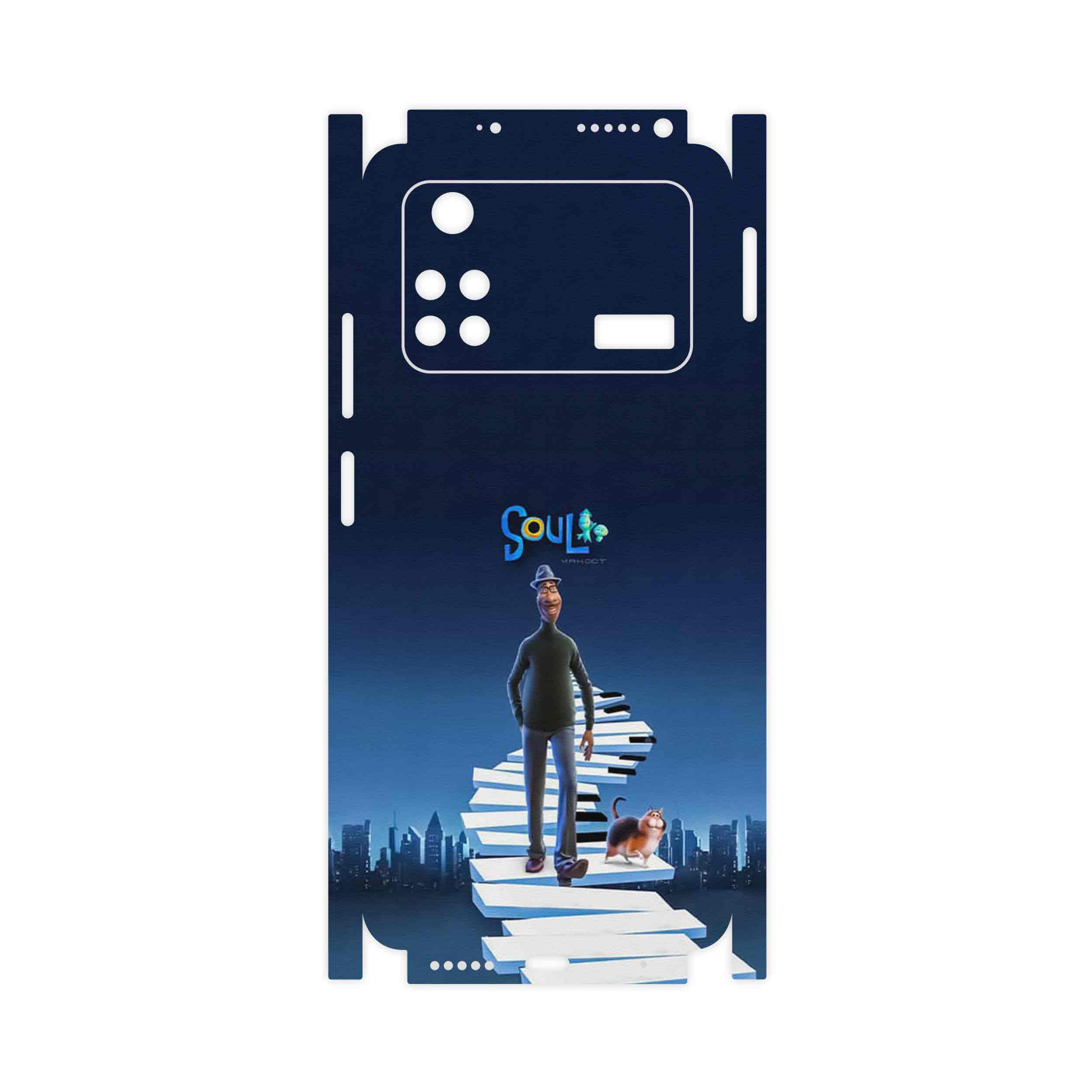 برچسب پوششی ماهوت مدل soul-FullSkin مناسب برای گوشی موبایل شیائومی Poco M4 Pro 4G