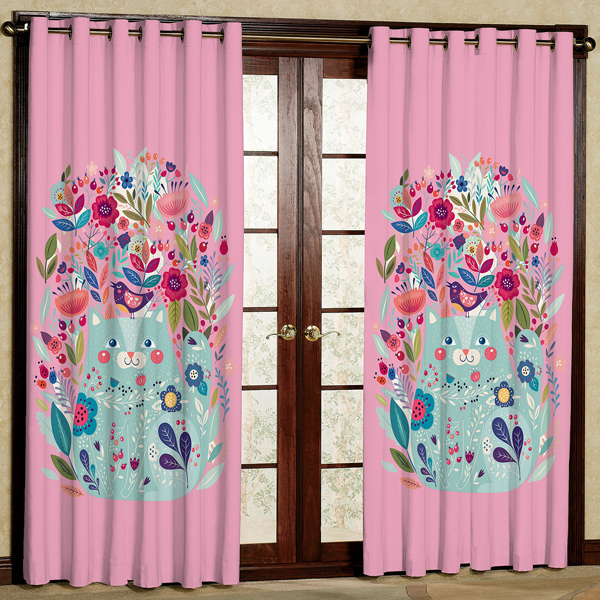 پرده مدل پانچی کد 6005 ابعاد 280x140 سانتی متر