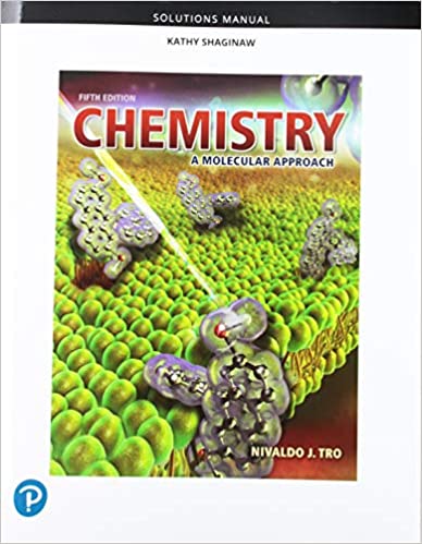 خرید و دانلود نسخه کامل کتاب Solution Manual for Chemistry: A Molecular Approach (5th Edition) [2019] - PDF