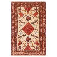 گلیم قدیمی دستباف دو و نیم متری سی پرشیا کد 187400