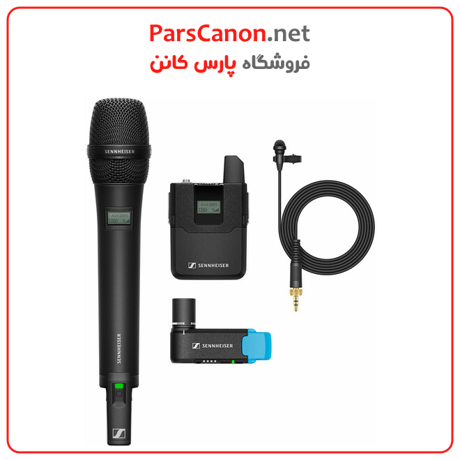 میکروفون سنهایزر مدل Sennheiser AVX-Combo SET Digital Camera-Mount Wireless Microphone System