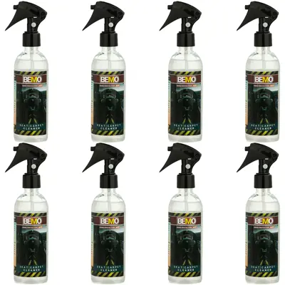 اسپری تمیز کننده داخل خودرو بمو مدل TRA1 حجم 250 میلی لیتر بسته 8 عددی