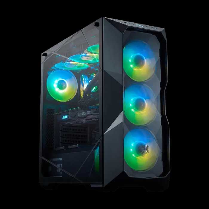 کیس گیمینگ کولرمستر Coolermaster MASTERBOX TD500 CRYSTA فروشگاه تکاف