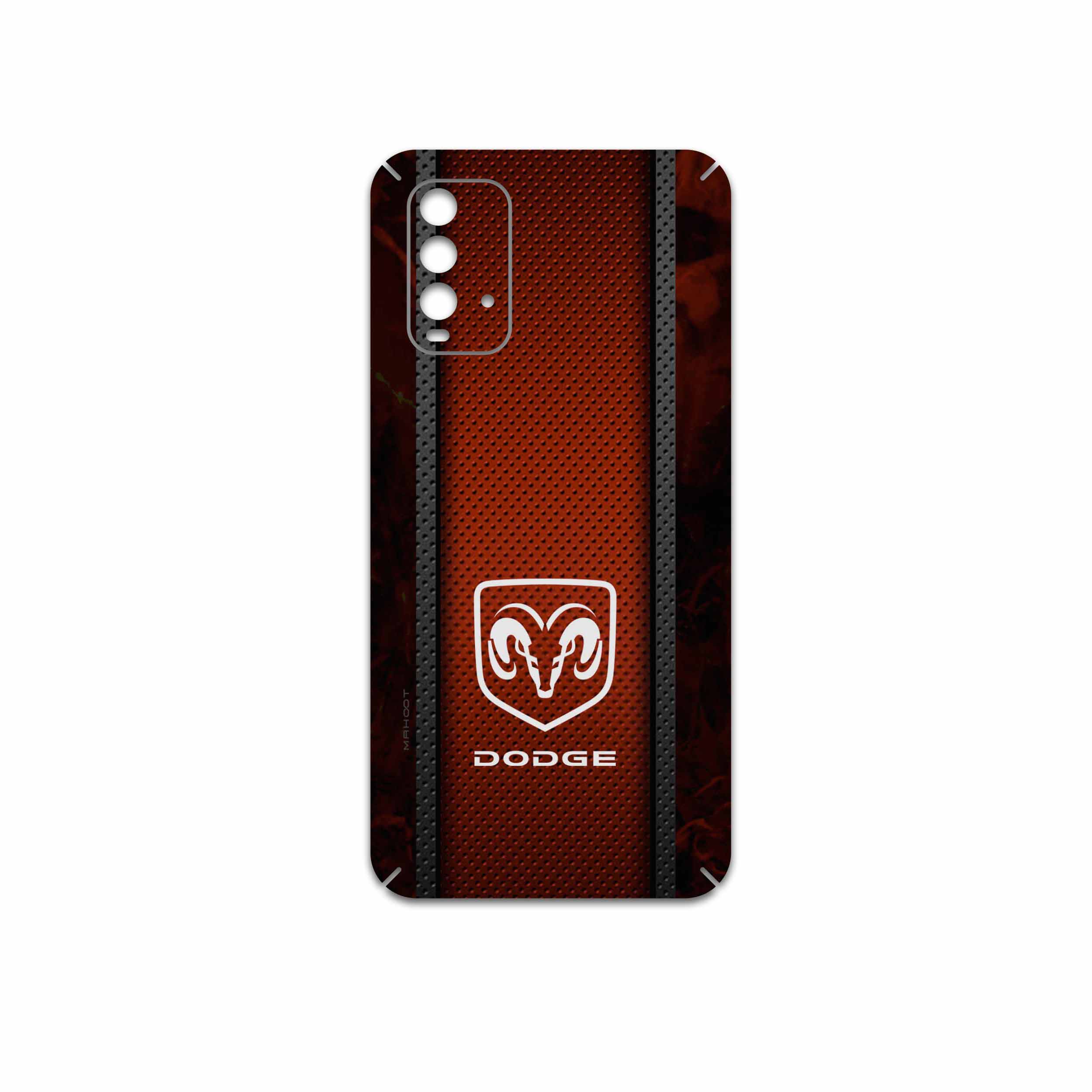 برچسب پوششی ماهوت مدل Dodge مناسب برای گوشی موبایل شیائومی Redmi 9T