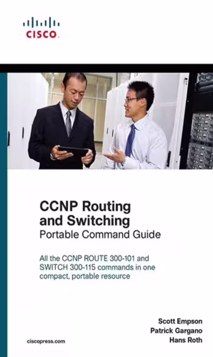 خرید و دانلود نسخه کامل کتاب CCNP Routing and Switching Portable Command Guide