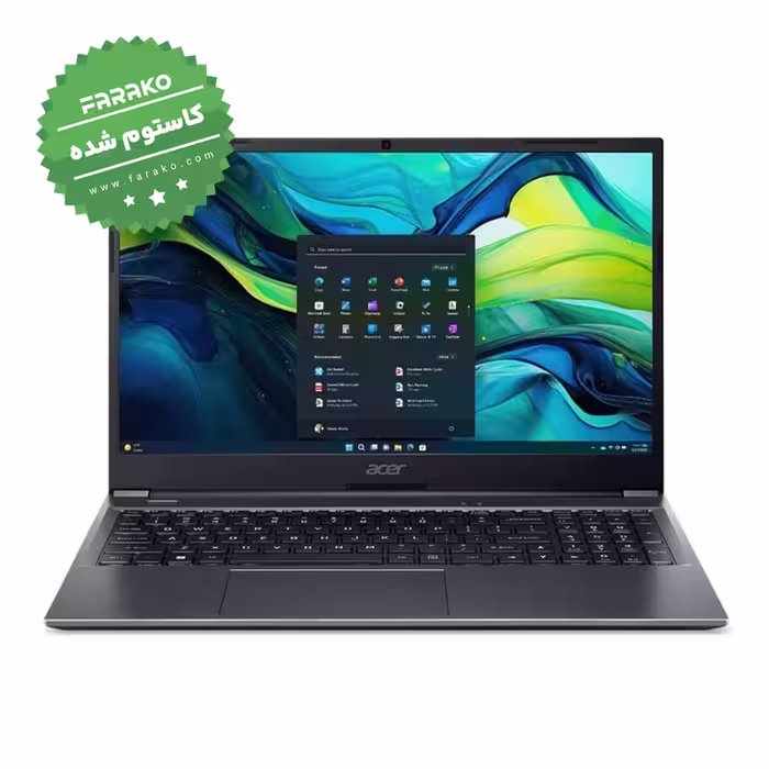 خرید و قیمت لپ تاپ ایسر Aspire Lite AL15 نمایشگر 15٫6 اینچی، پردازنده Ryzen 7 5700U، گرافیک AMD، رم 24 گیگابایت، حافظه 512 گیگابایت SSD - کاستوم شده