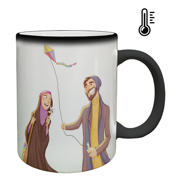 ماگ حرارتی مدل عاشقانه کد 288