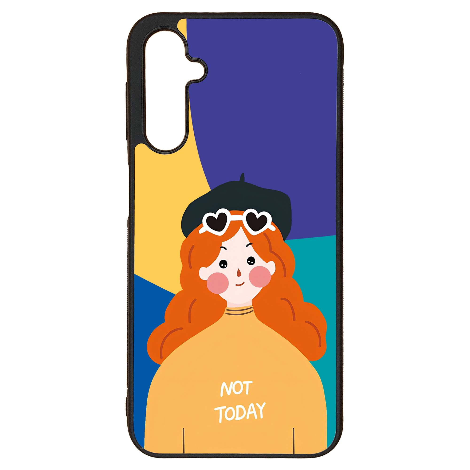 کاور طرح دختر کد G-104 مناسب برای گوشی موبایل سامسونگ Galaxy A24 | دیجی قاب دونی