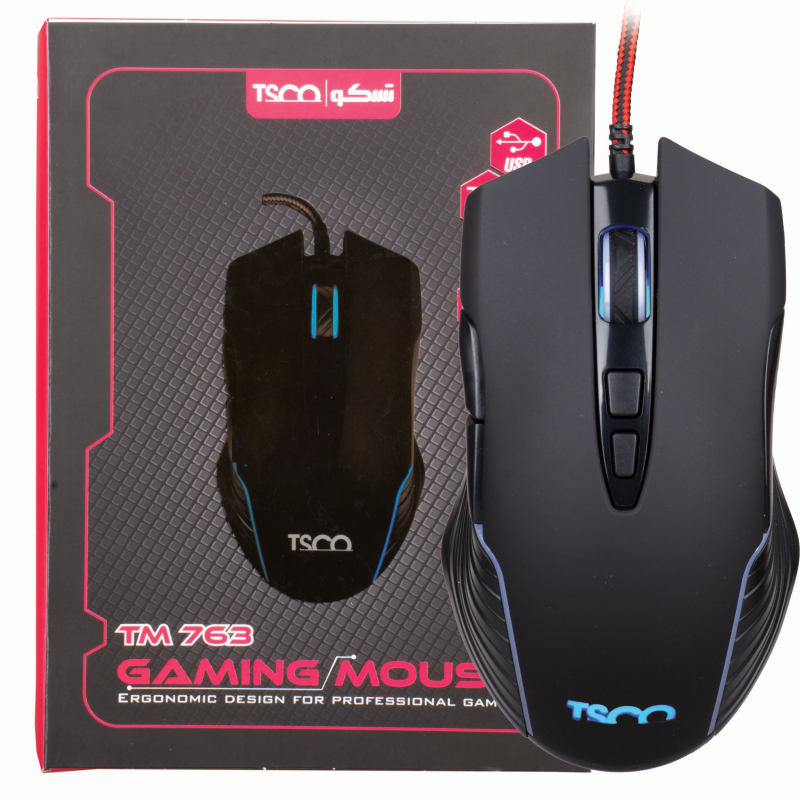 ماوس مخصوص بازی تسکو مدل TM 763 - فروشگاه اینترنتی طیف سنتر