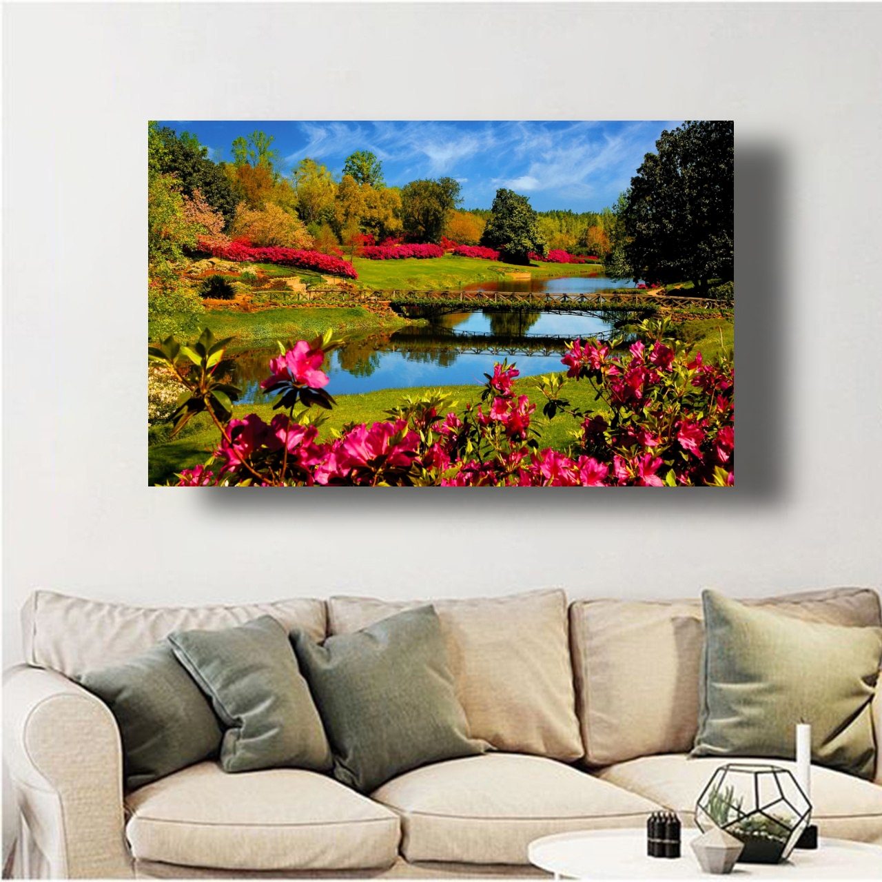 تابلو شاسی طرح گل مدل 284