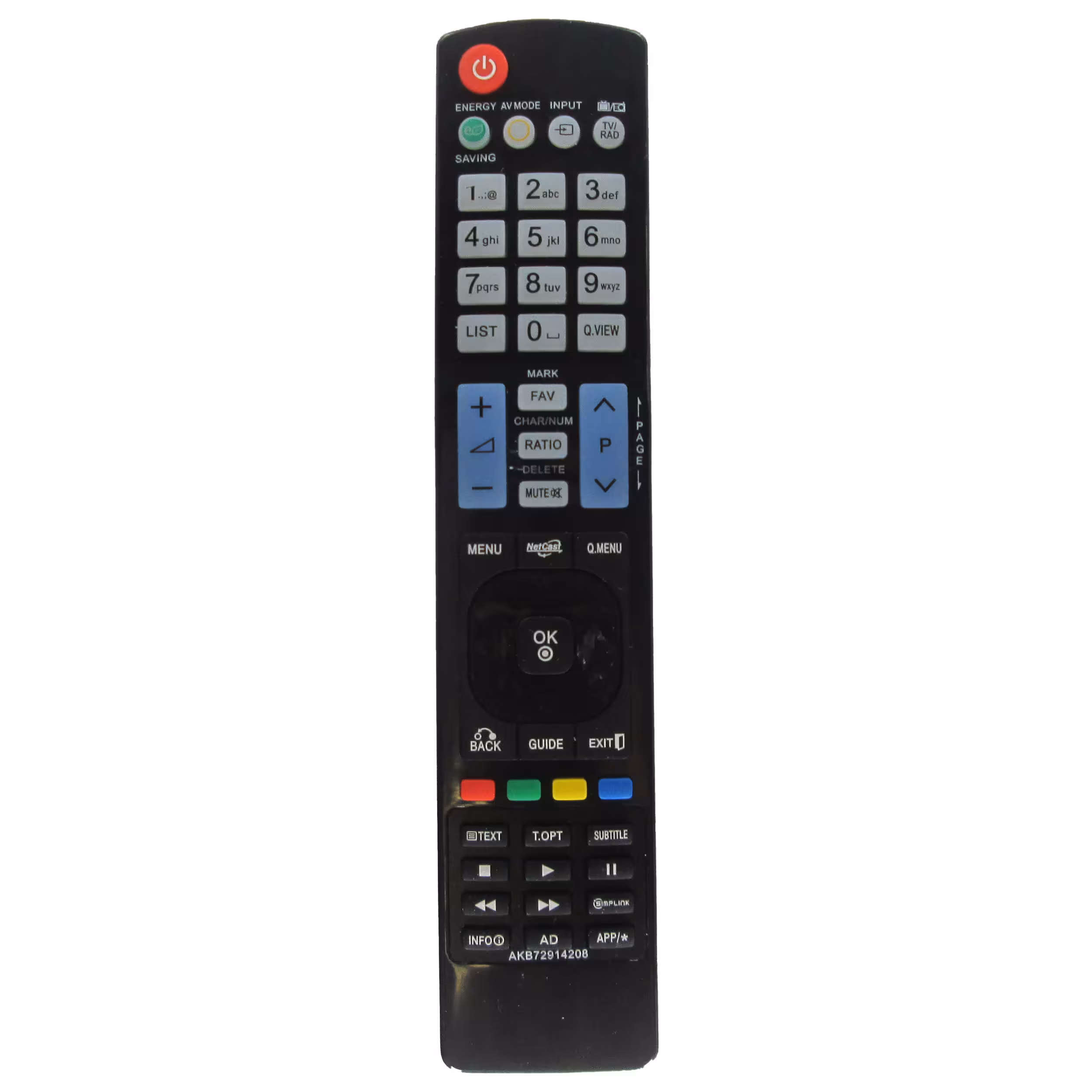 ریموت کنترل مدل AKB72914208