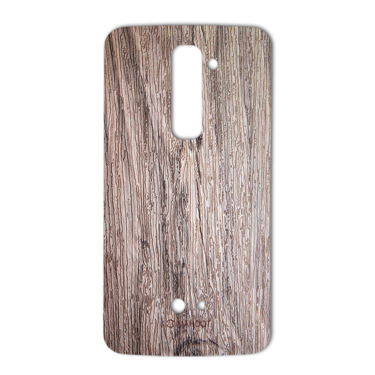 برچسب پوششی ماهوت مدل Walnut Texture مناسب برای گوشی LG G2