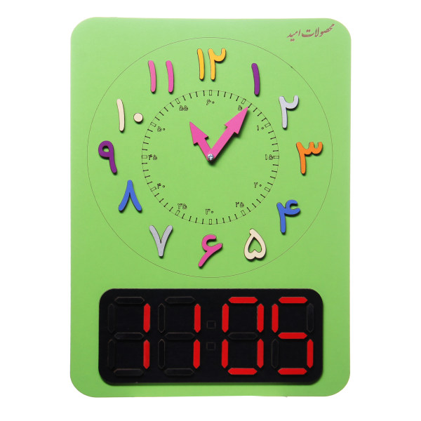 بازی آموزشی ساعت محصولات امید کد F64