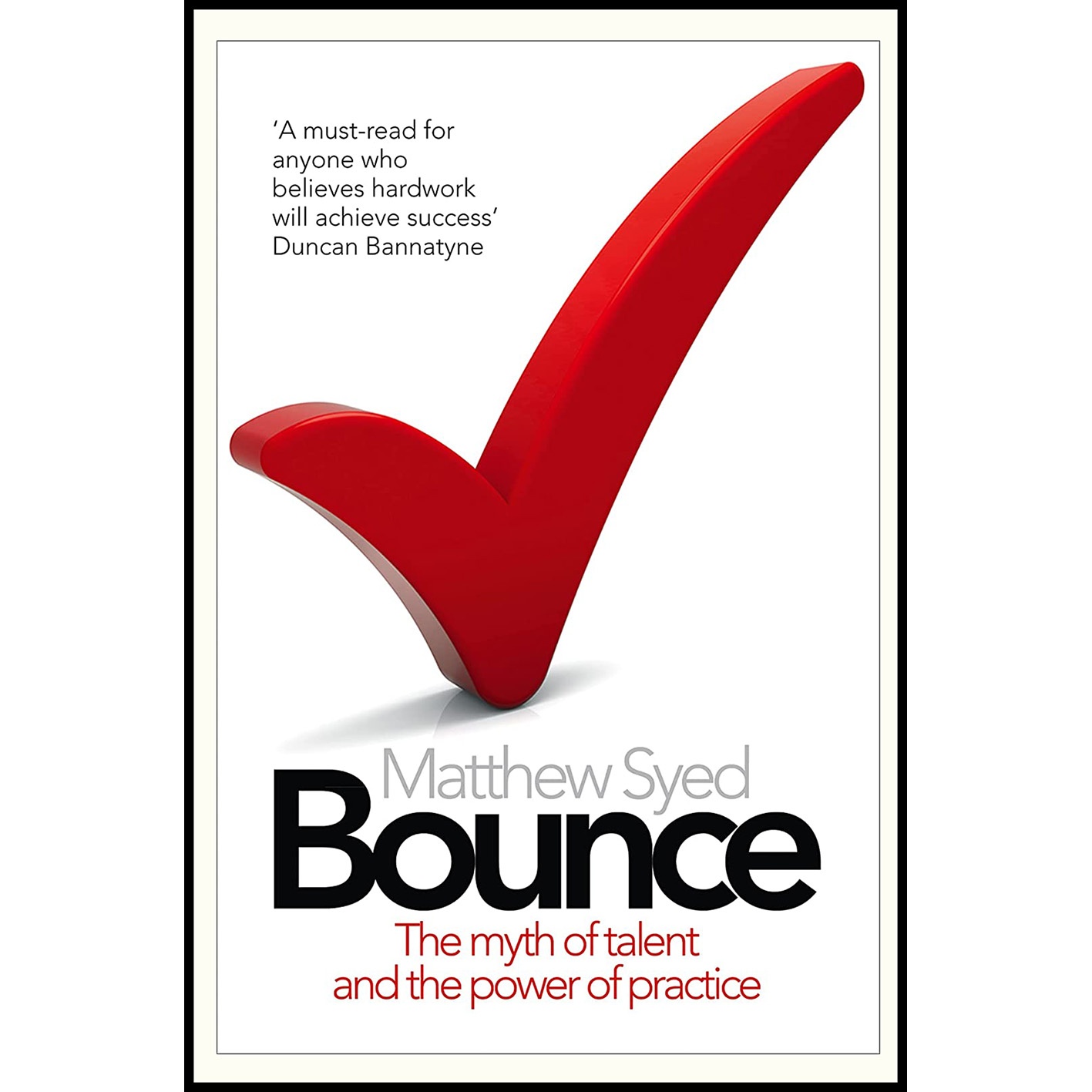 کتاب Bounce اثر Matthew Syed انتشارات Fourth Estate