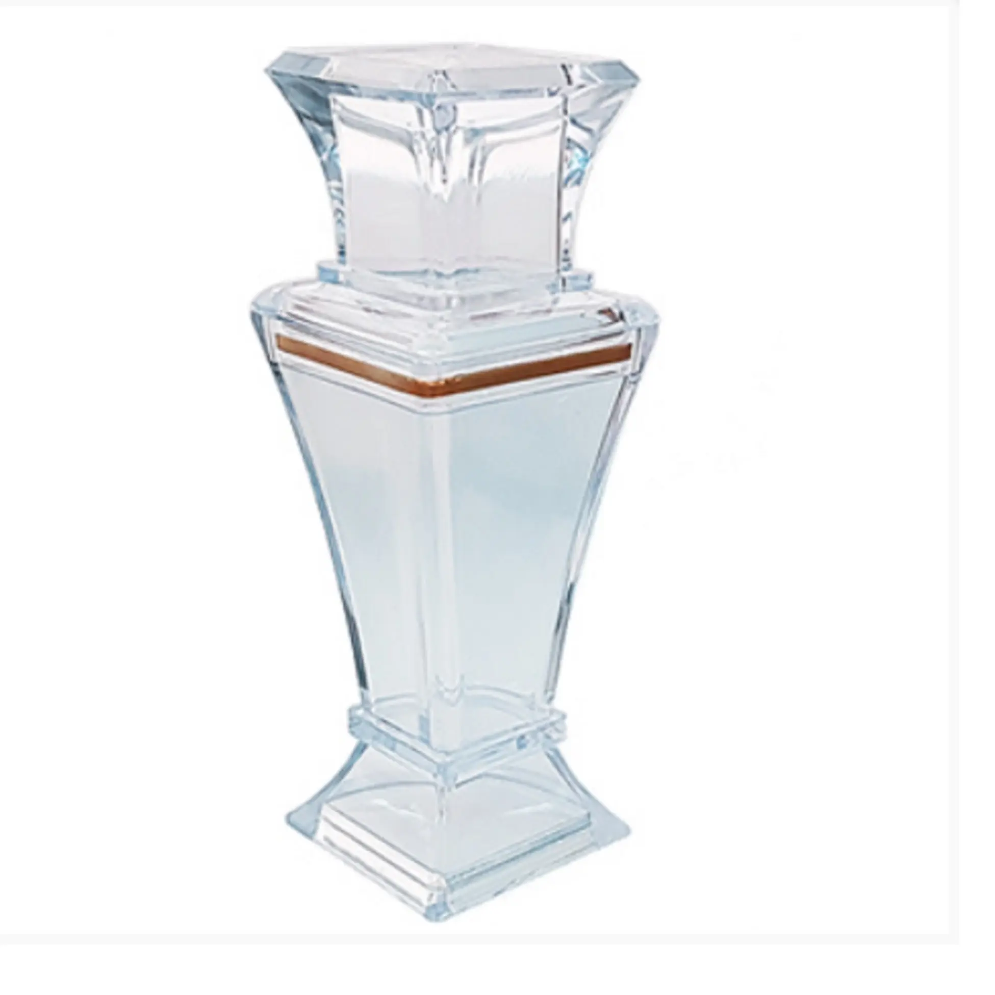 ظروف بسته بندی زعفران - ظرف کریستالی برلیان دومثقال (کد20)