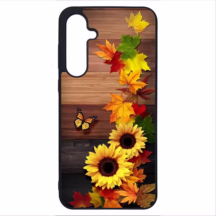 کاور طرح گل کد G-139 مناسب برای گوشی موبایل سامسونگ Galaxy A55 | دیجی قاب دونی