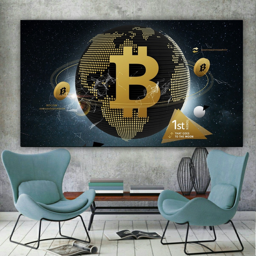 تابلو شاسی طرح بیت کوین مدل SDT1030