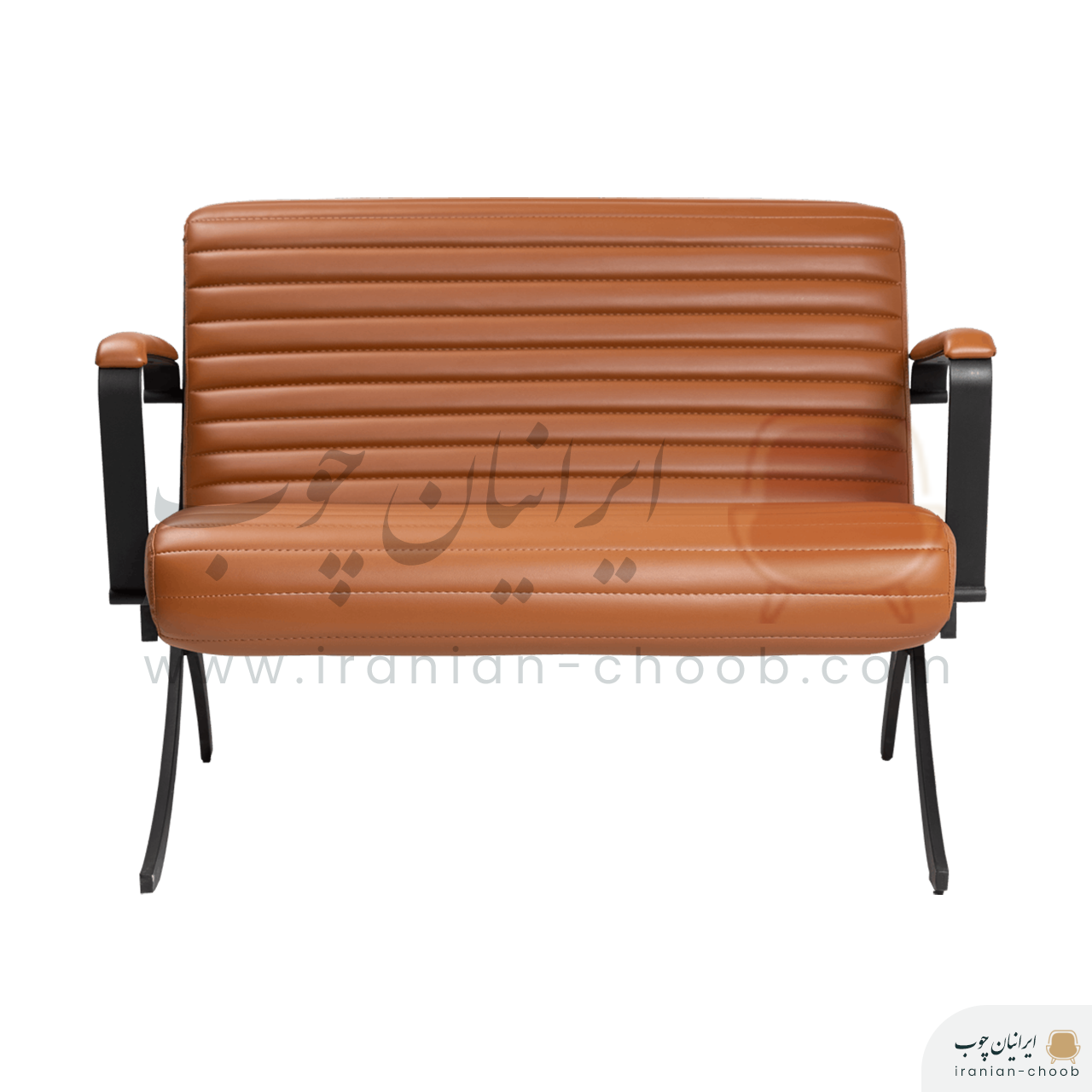 مبل اداری راحتیران دو نفره مدل ونیز کد M172