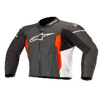کاپشن موتورسوار مردانه موتور کت چرمی سریعتر آلپاین استارز Alpinestars