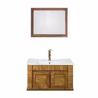 روشویی کابینتی آنجلا آنتیک - آینه و روشویی تجسم