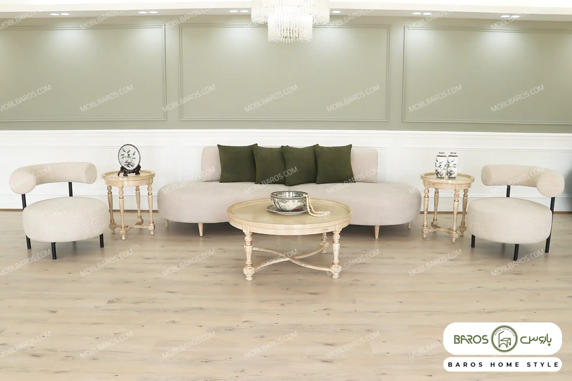 مبل راحتی نیم ست 5 نفره سوفیا کد 7