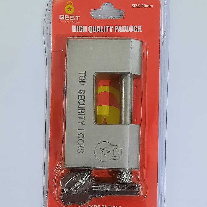 قفل کتابی فولادی سایز 90مارک بست