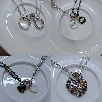 گردنبند ست  و کاپلی  مگنتی رنگ ثابت ضد حساسیت