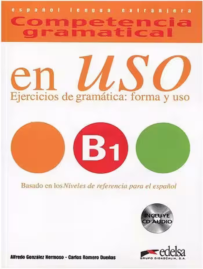 کتاب Competencia gramatical en USO B1 CD (رنگی)