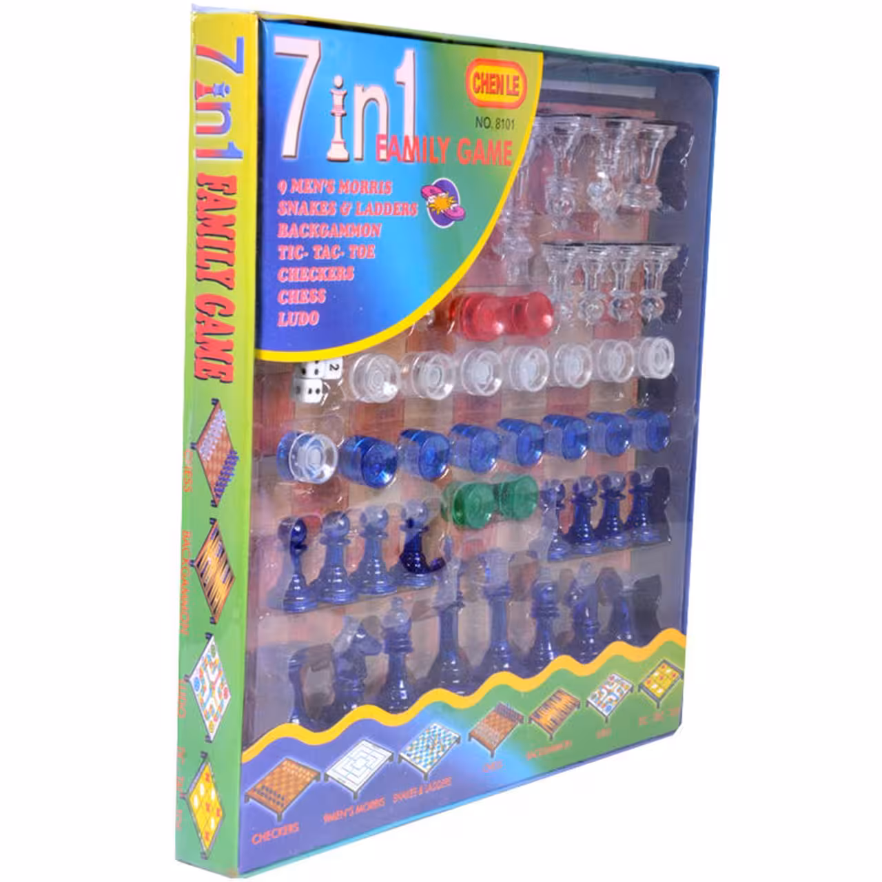 بازی فکری فمیلی گیم مدل 7In1