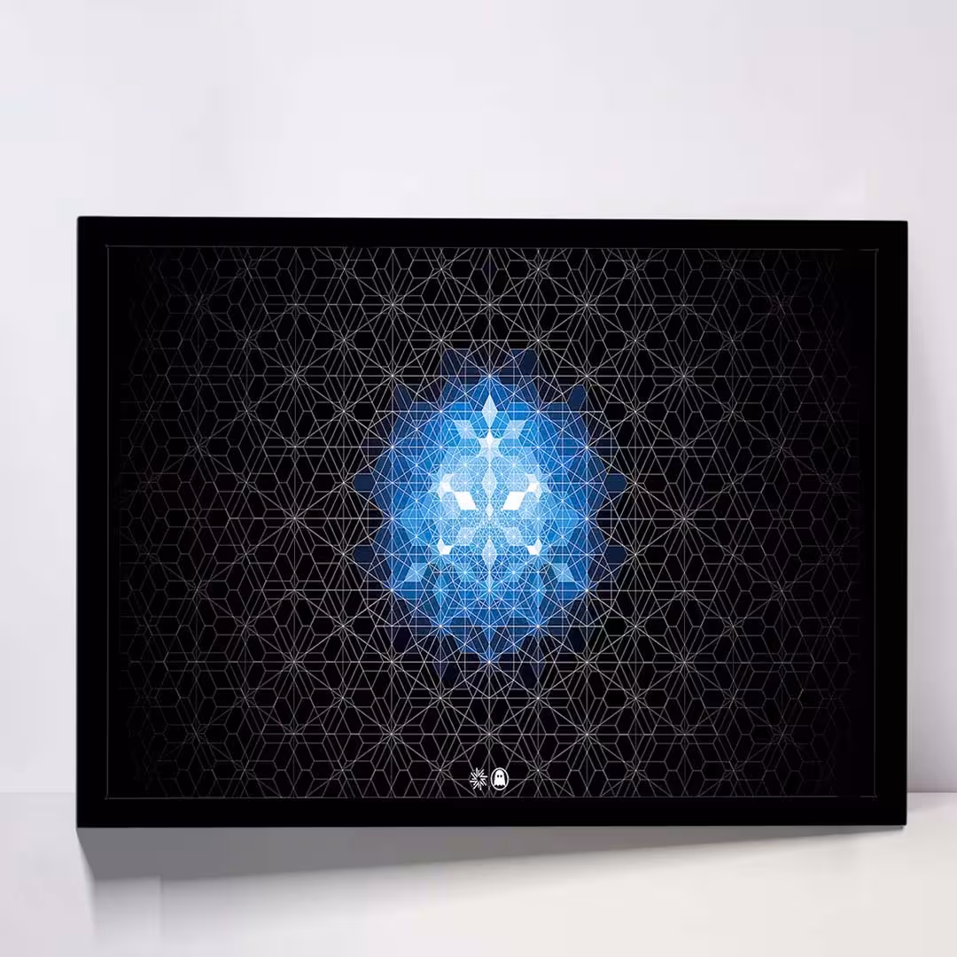 تابلو مدل geometry angels کد F-12034