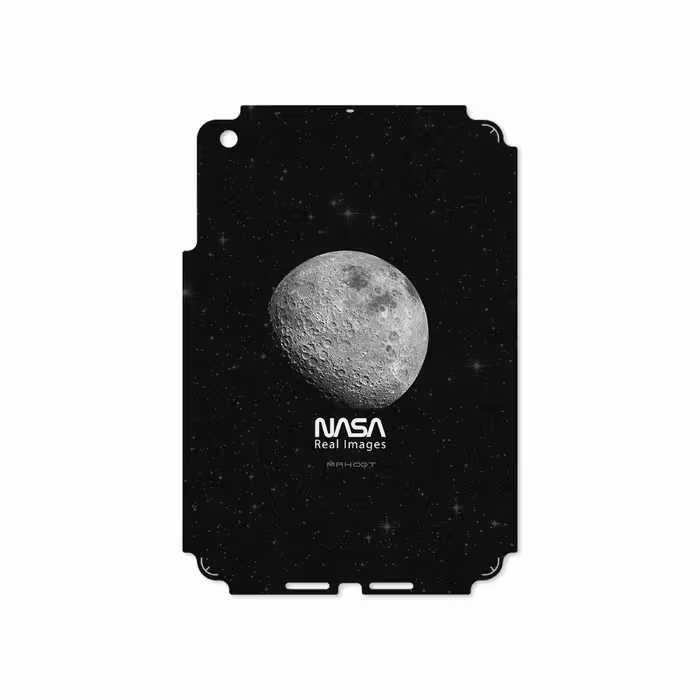 برچسب پوششی ماهوت مدل Moon-By-NASA مناسب برای تبلت اپل iPad mini 2012 A1455