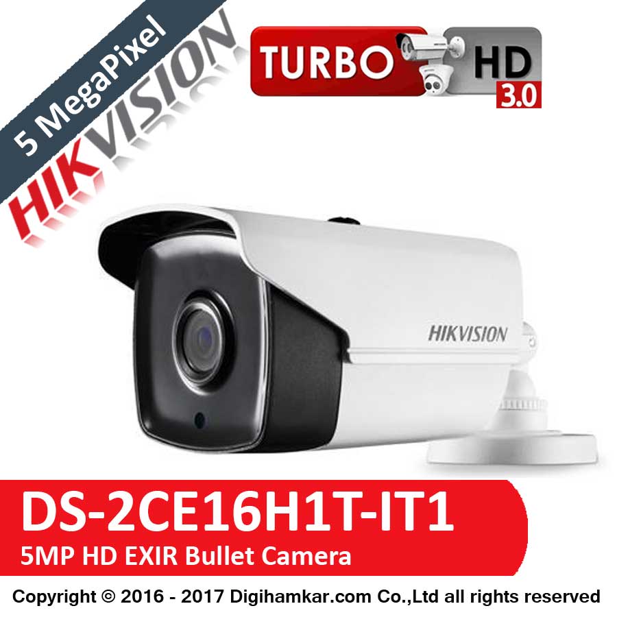 دوربین مداربسته TurboHD بولت هایک ویژن مدل DS-2CE16H1T-IT1