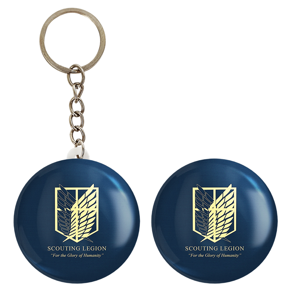 پیکسل خندالو مدل لژیون پیشاهنگی انیمه اتک آن تایتان کد 10991 به همراه جاکلیدی